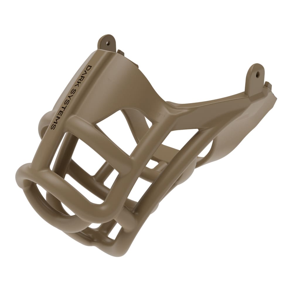 DarkFighter Baskerville Muzzle - Coyote - L