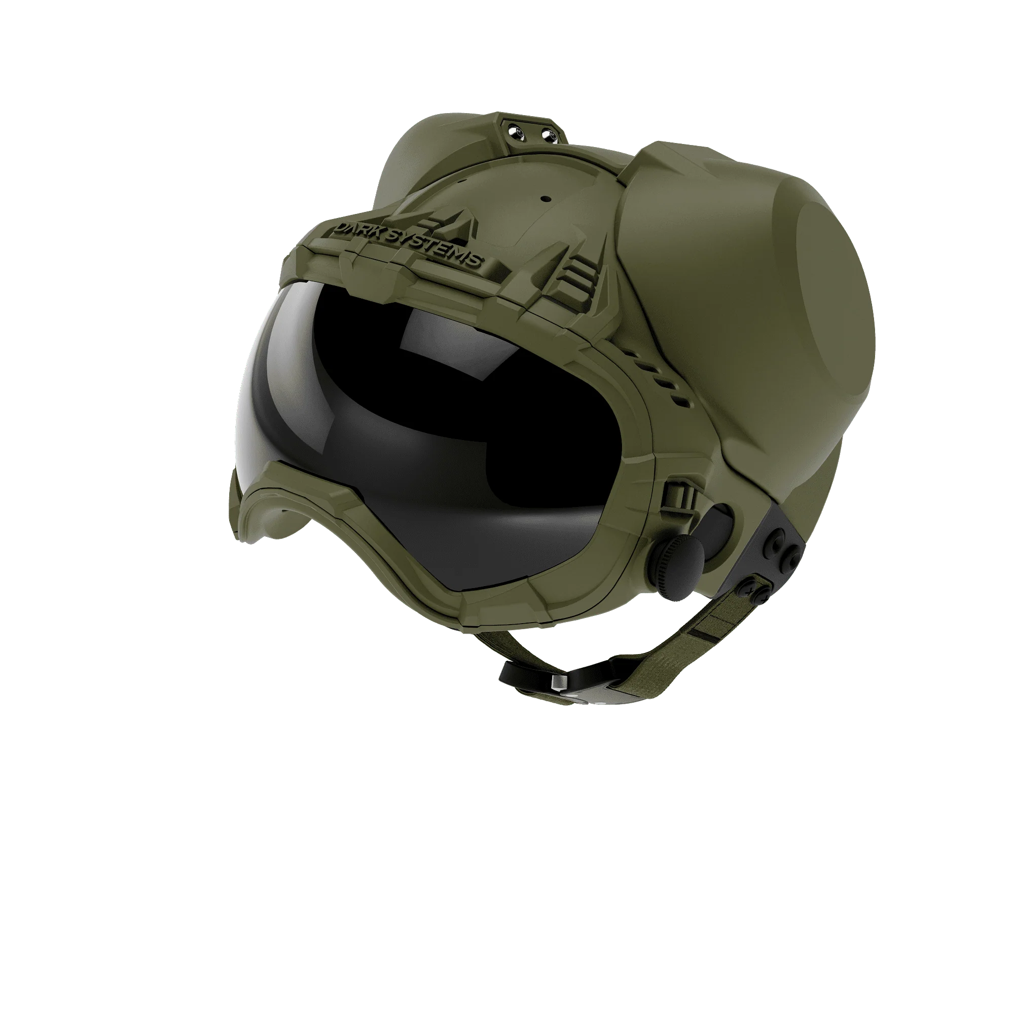 OD Green Combo 1: Helmet + Collar + Ear Covers