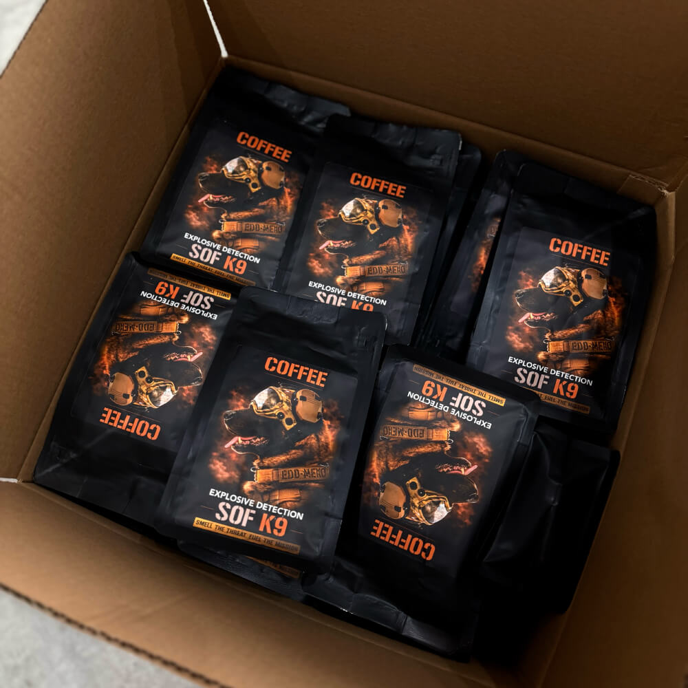 SOF K9 COFFEE - Explosive Detection