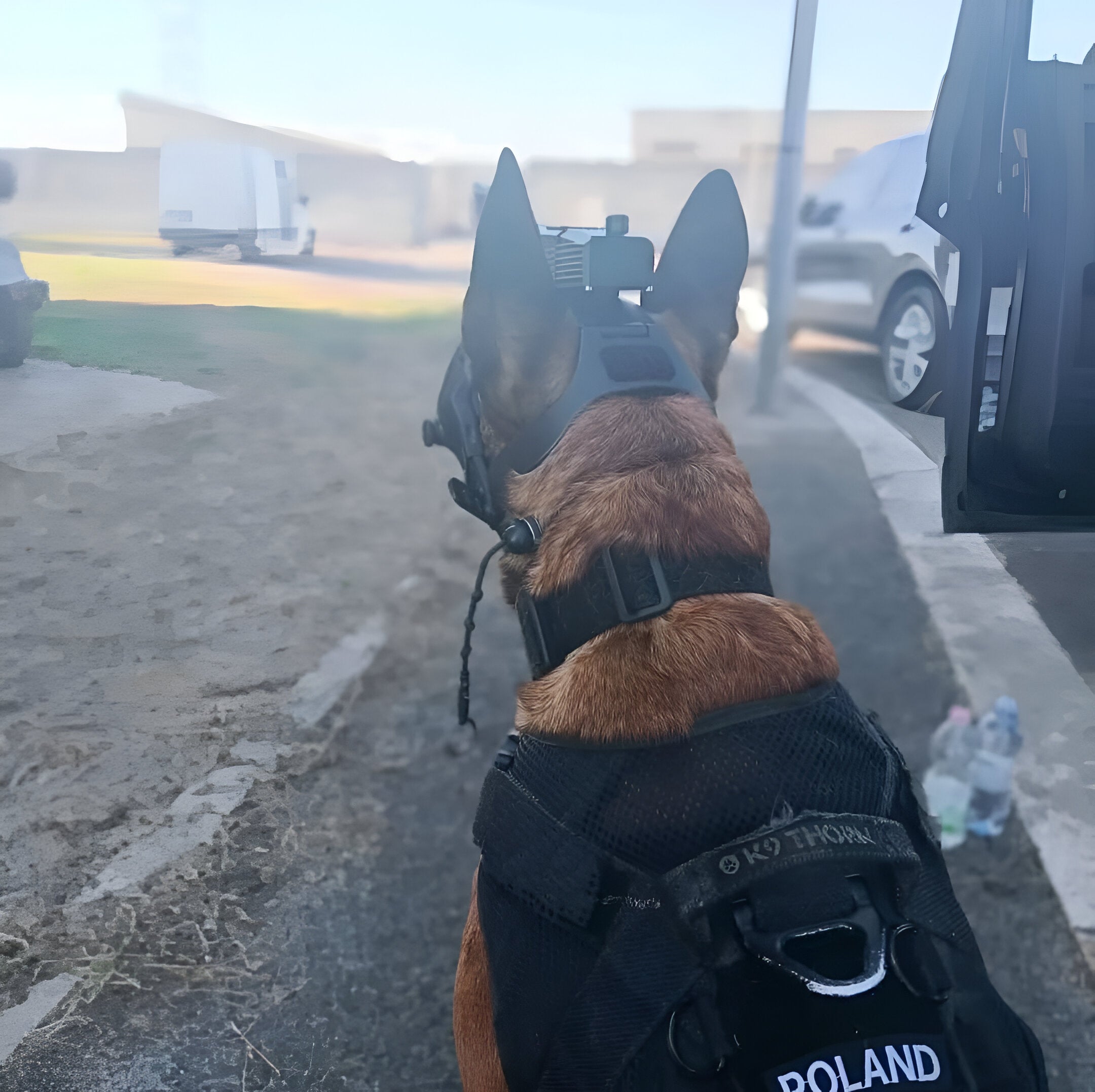 DarkFighter Helmet Mounted K9 Camera