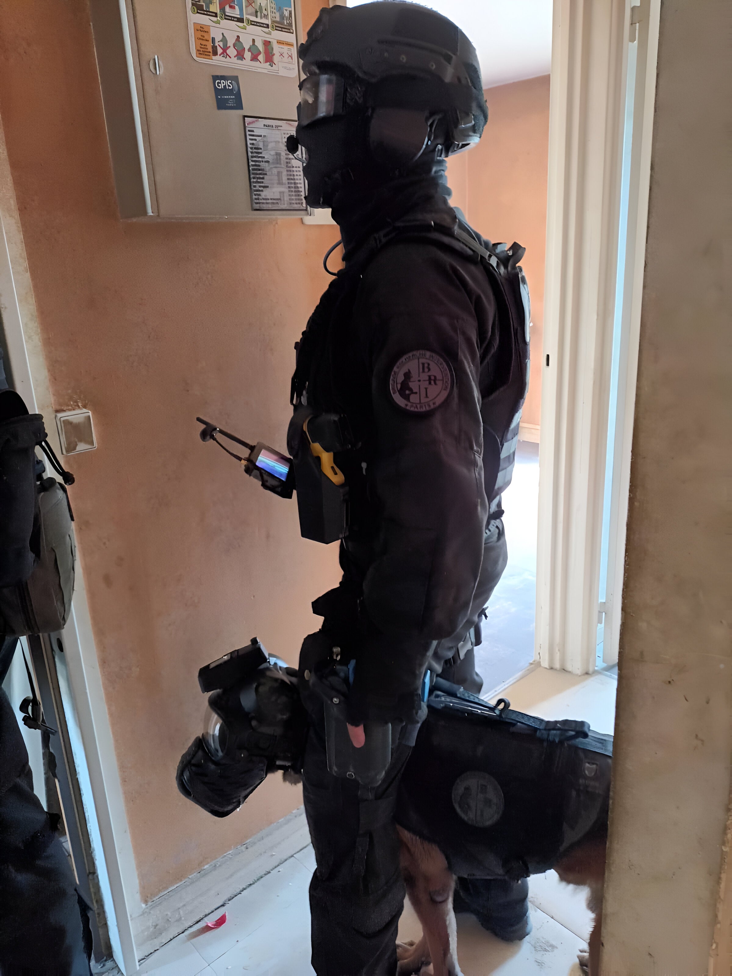 DarkFighter Helmet Mounted K9 Camera