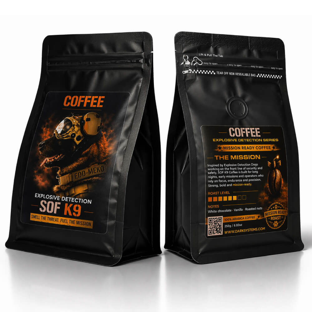 SOF K9 COFFEE - Explosive Detection