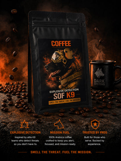 SOF K9 COFFEE - Explosive Detection
