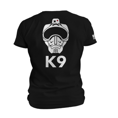 DarkFighter K9 Helmet T-shirts