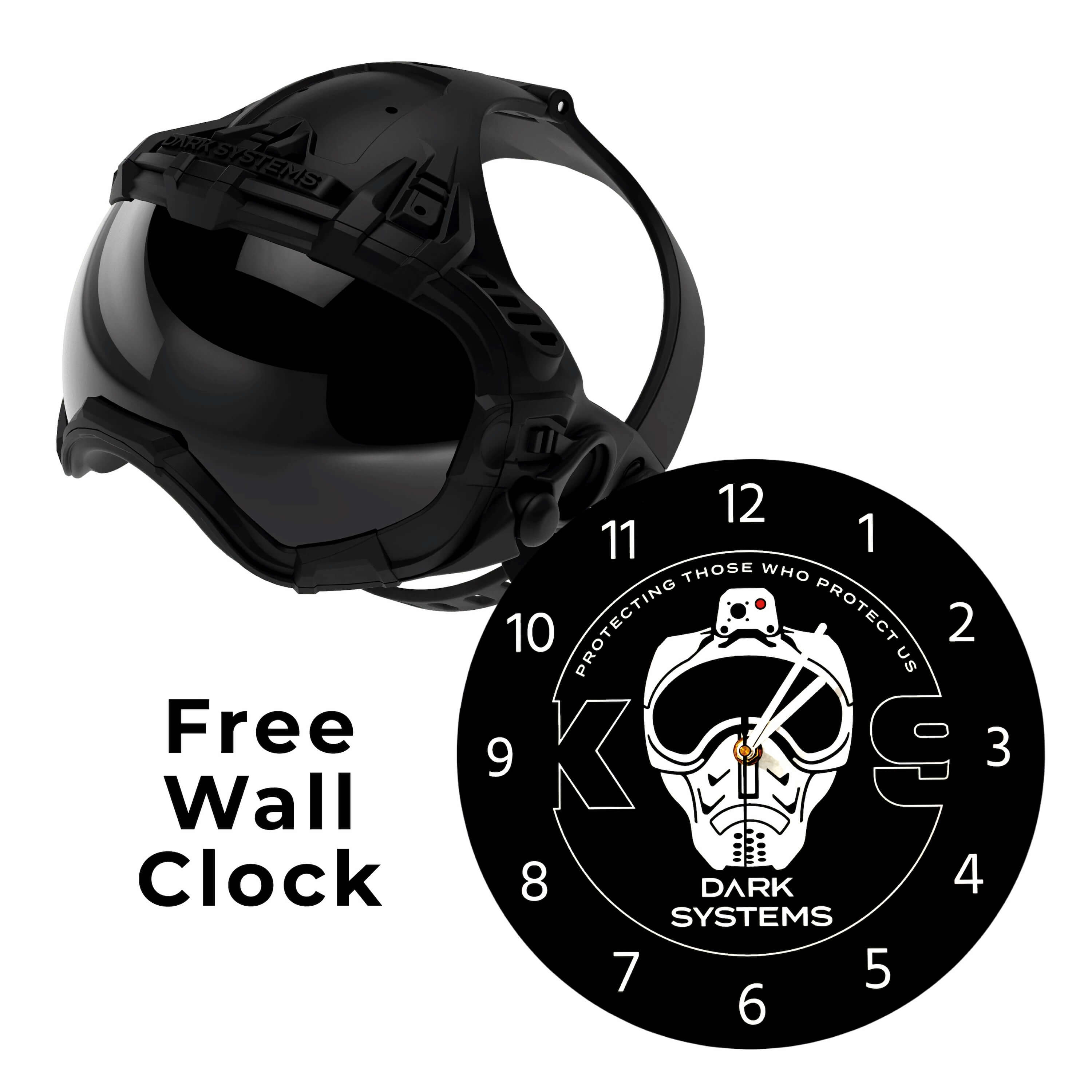 Black Friday - Helmet and DS Wall Clock